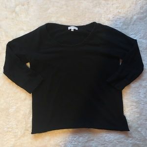 Aritzia Community Black Sweater
